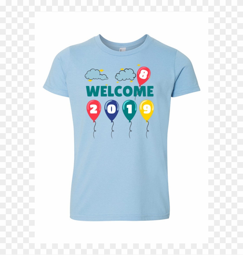 Welcome 2019 T Shirt Design - Design T Shirt For 2019 Clipart #5106129