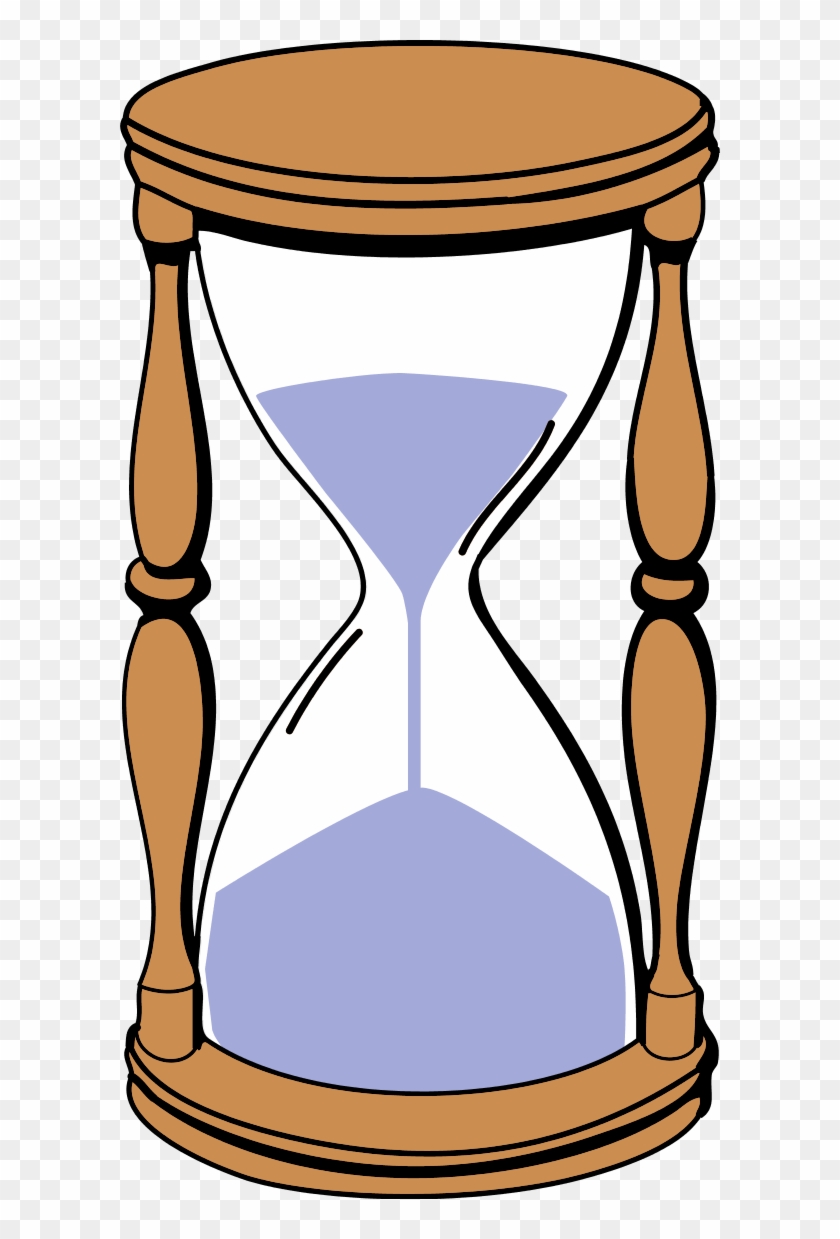 Point Of Sale Machine Classic Old Cartoon - Hourglass Sand Timer Clipart - Png Download