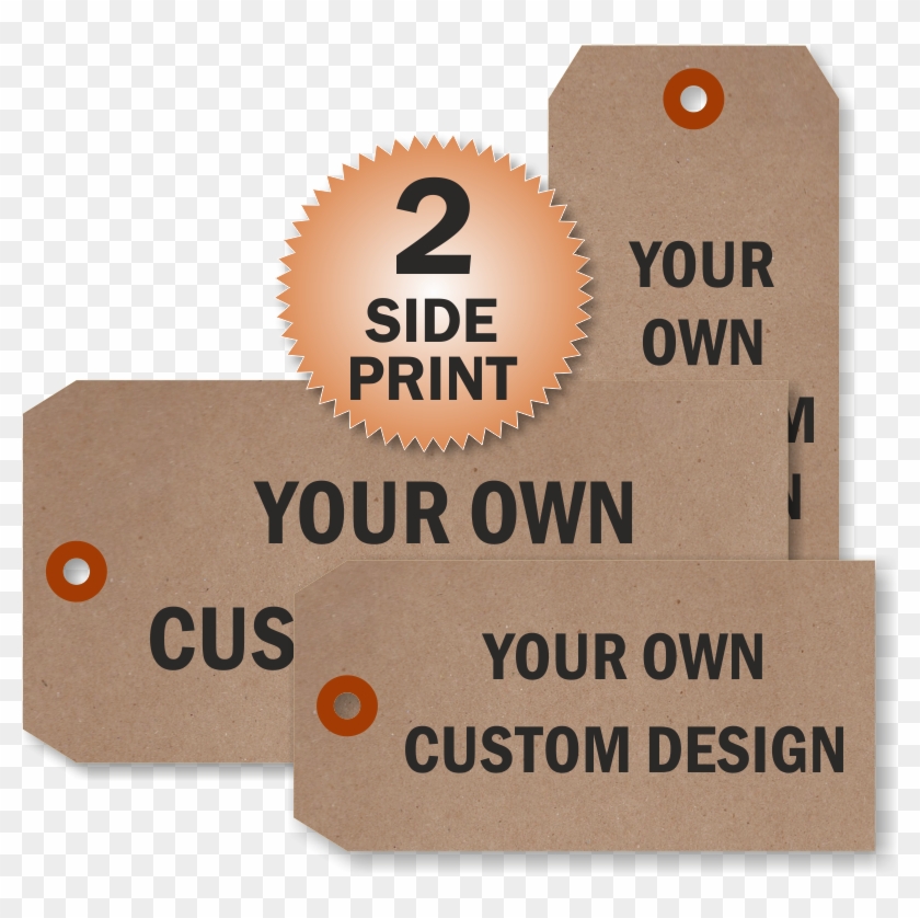 Custom Paper Tag - Label Clipart #5106360