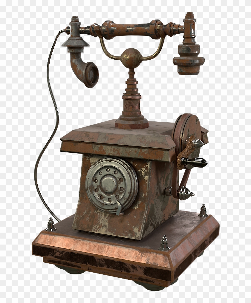 Old Phone - - Antique Clipart #5106410