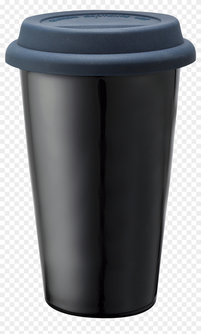 Bb13008 Vaso Doble Pared Cerámica 320 Ml - Plastic Clipart #5106414