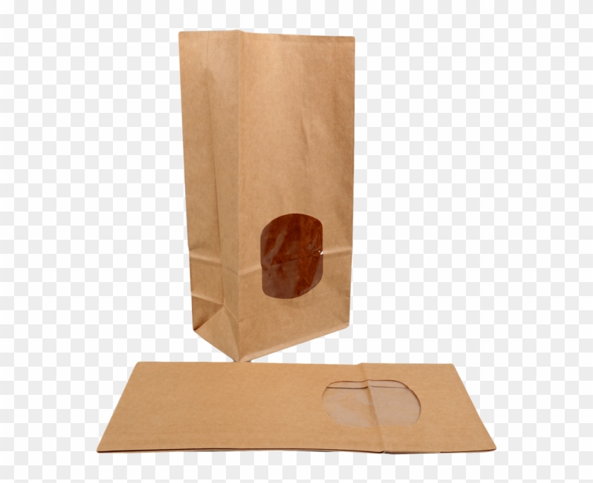 Bag, Food Bag, Kraft Paper, 115x246x72mm, Brown Clipart