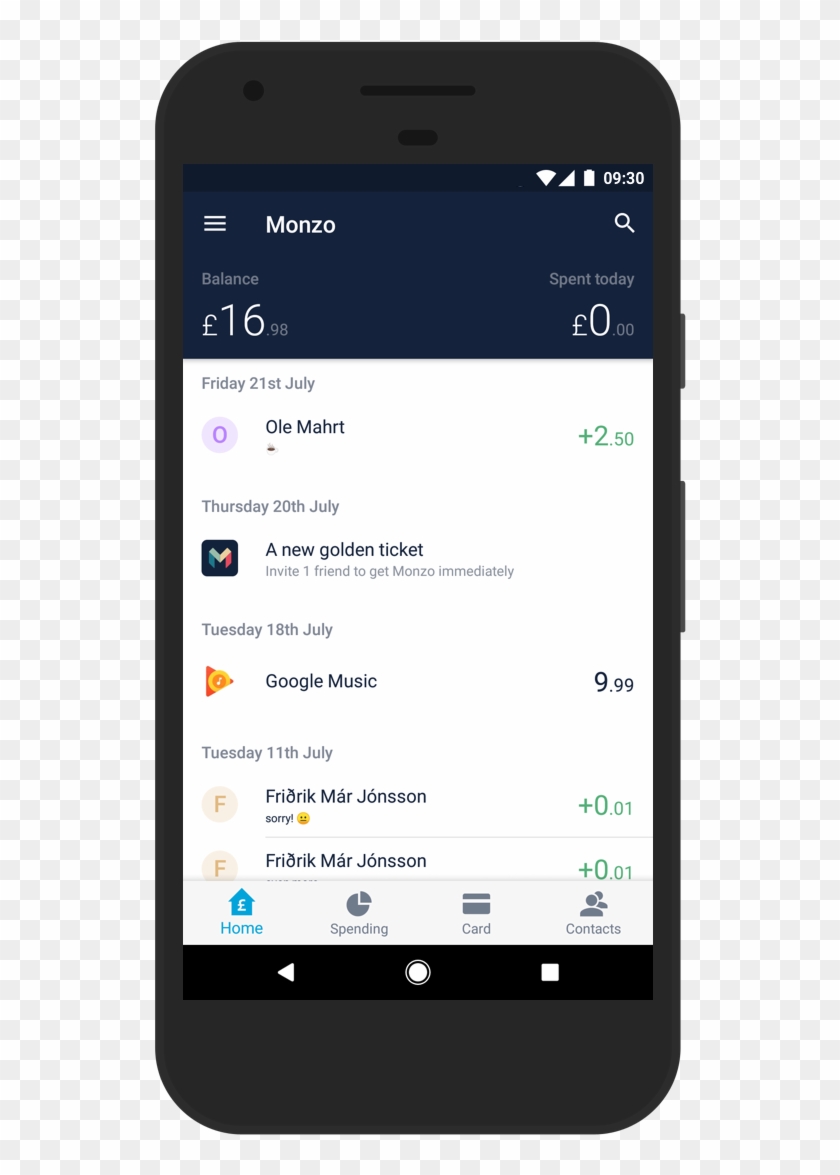New Android Update - Fab And Bottom Navigation Clipart