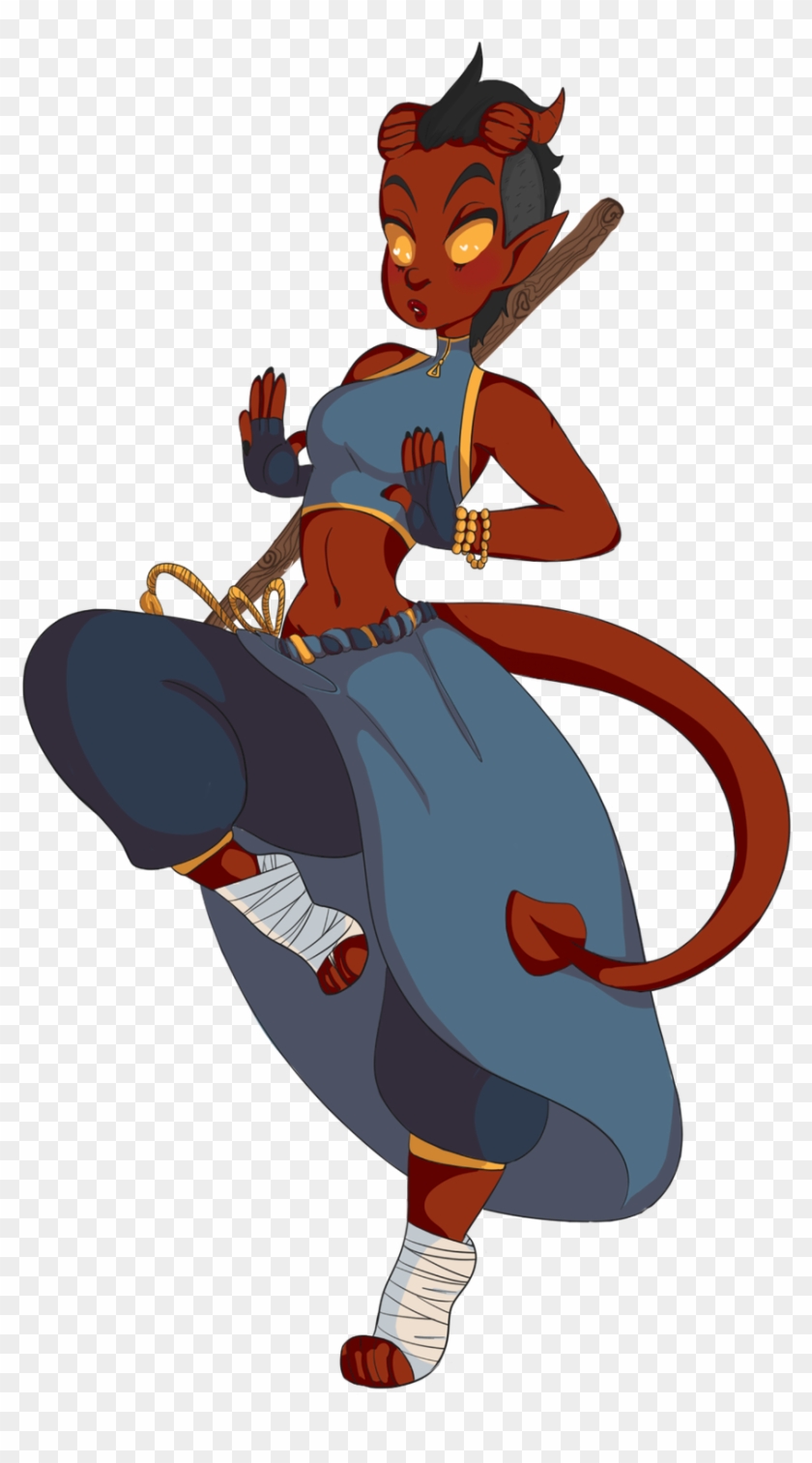 Reddit Drawing Dnd - D&d Female Tiefling Art Clipart