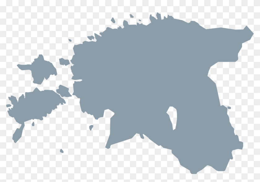 Estonia World Map From Png2 - Estonia Png Clipart