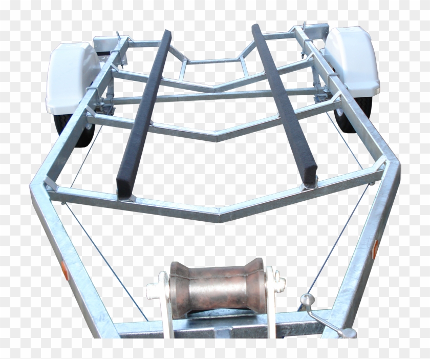 Ski Boat Trailer In Board-291 - Boat Trailer Clipart