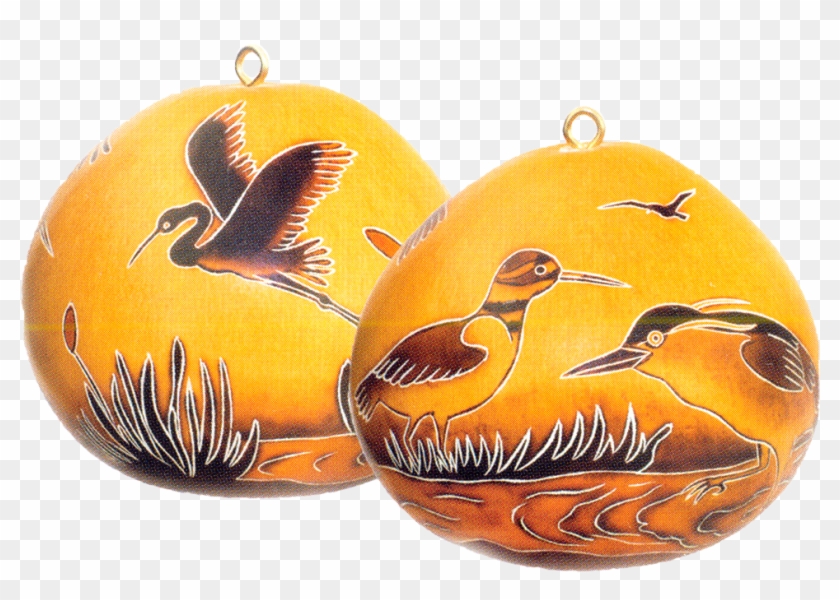 Holiday Bird Gourd O - Earrings Clipart #5107472