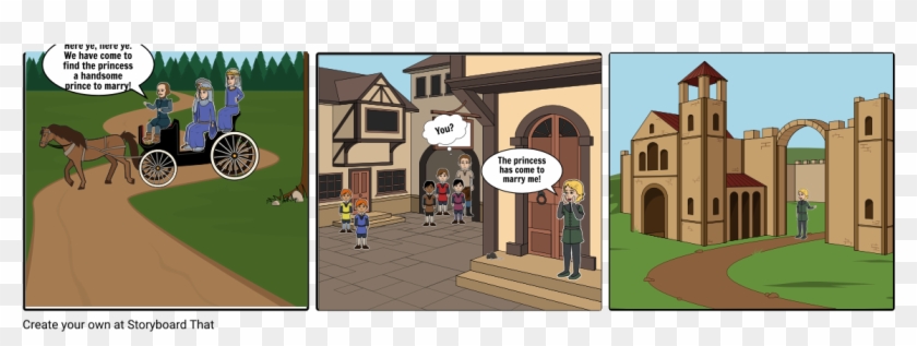 All That Glitters Is Not Gold - Battle Of Gonzales Storyboard Clipart