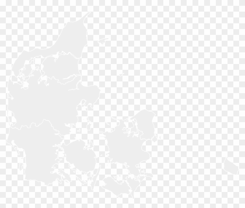 Denmark Map Black Clipart #5107507