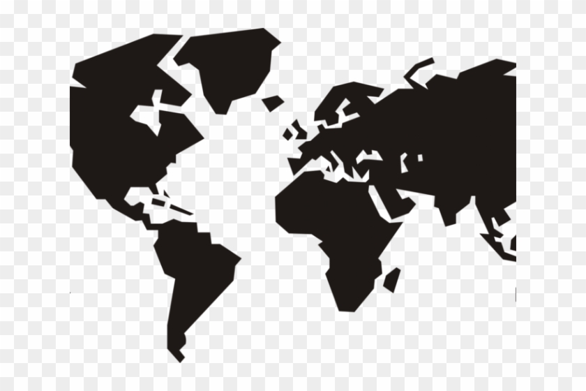 World Map Clipart Word Map - World Map - Png Download