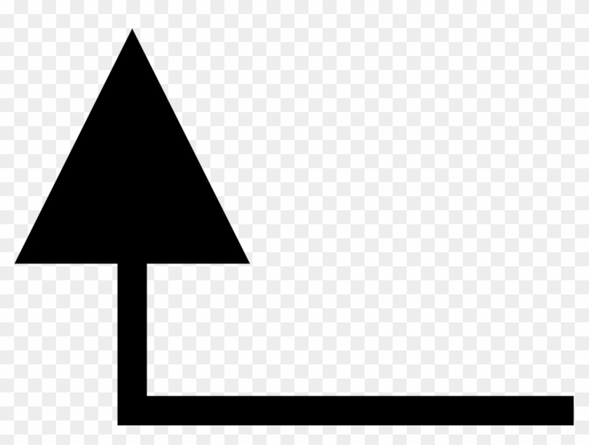 Arrow Left And Up Png Clipart #5107679