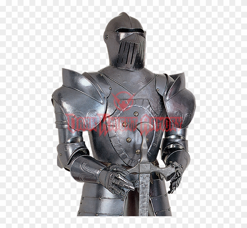 16th Century Italian Full Suit Of Armor With Sword - 16th Century Knight Armor Clipart