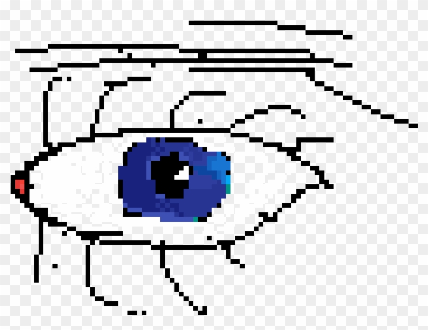 Realistic Eye - Circle Clipart