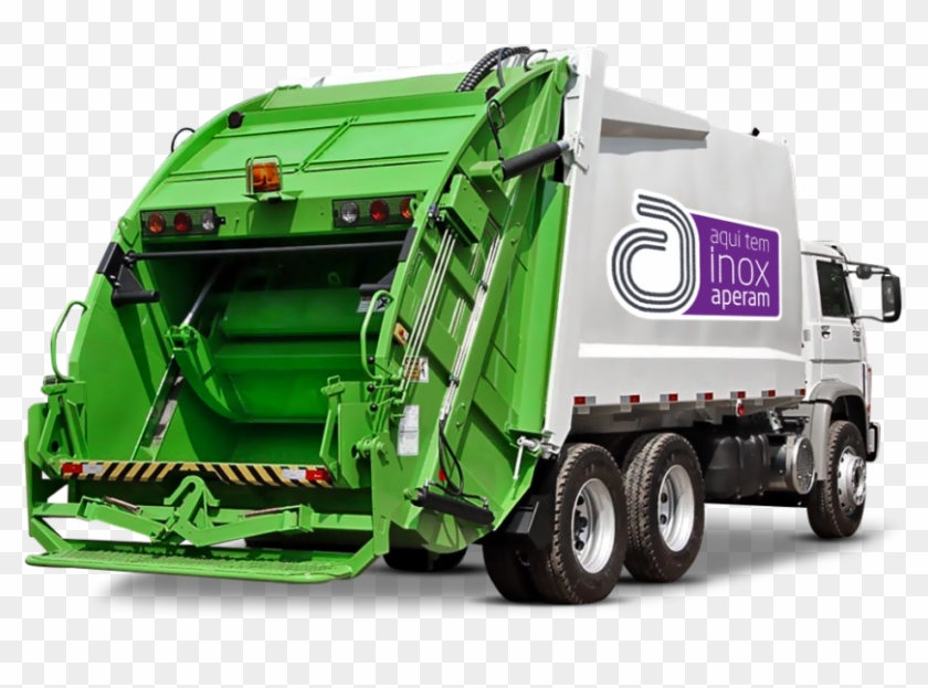 Um Caminhão De Lixo Com O Fundo Da Caixa Coletora Produzido - Usimeca Coletores Clipart #5108976