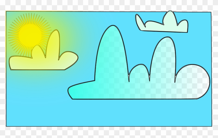 Clouds By Lpr577 At A Sunny Sky Clipart - Png Download