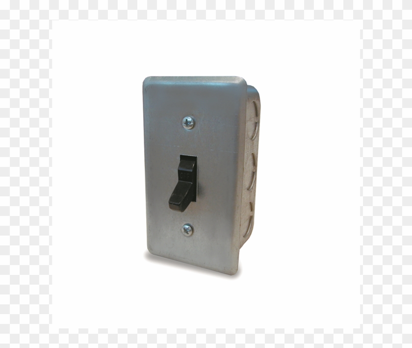 Disconnect Switch, Nema-1, 1 Pole, Single Throw, Up - Wall Plate Clipart