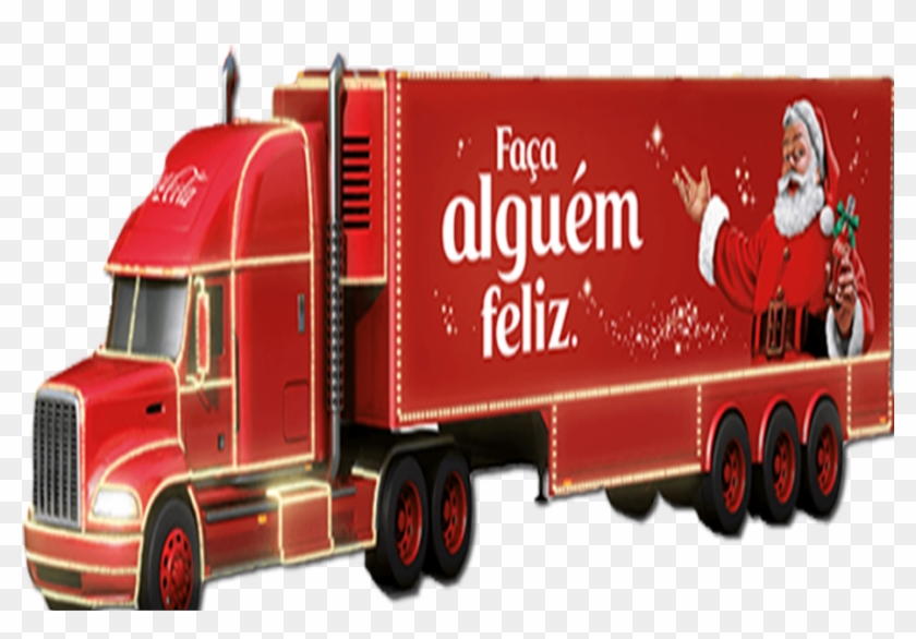 Caravana Natal - Coca Cola E Natal Em Png Clipart #5109594