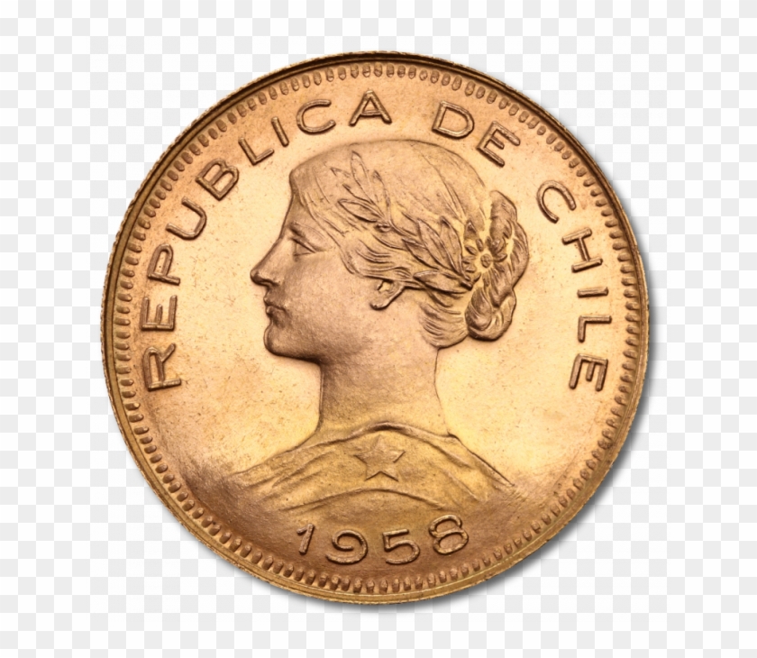 100 Peso Liberty Gold Coin - Gold Coins That Has Long History Clipart