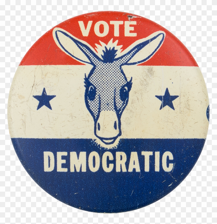 Vote Democratic Donkey - Campaign Nixon Clipart