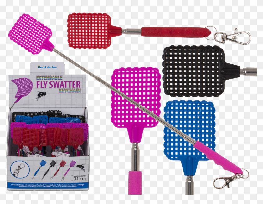 Plastic Key Chain - Flyswatter Clipart