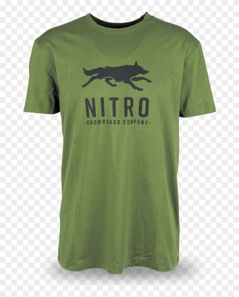 Lobos Tee Chive - Active Shirt Clipart #5110208