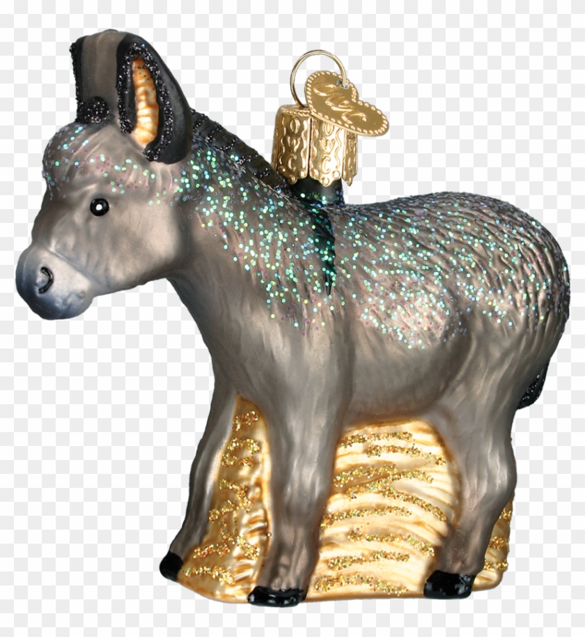 Charleston Christmas Collectibes - Donkey Christmas Ornament Clipart #5110419