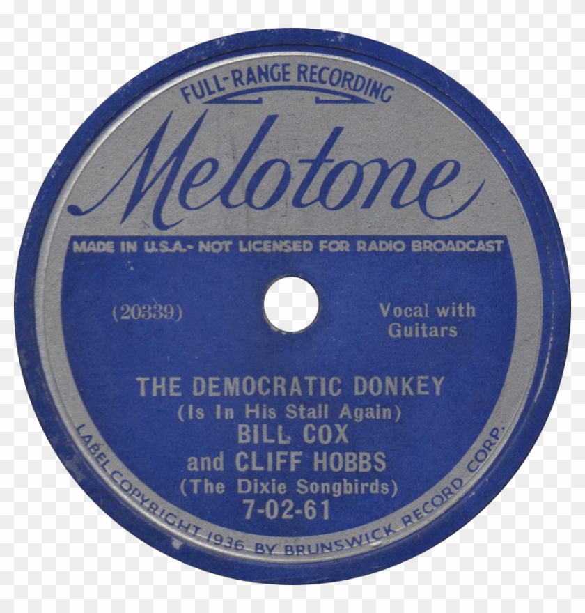 The Democratic Donkey , Recorded November 28, - Circle Clipart