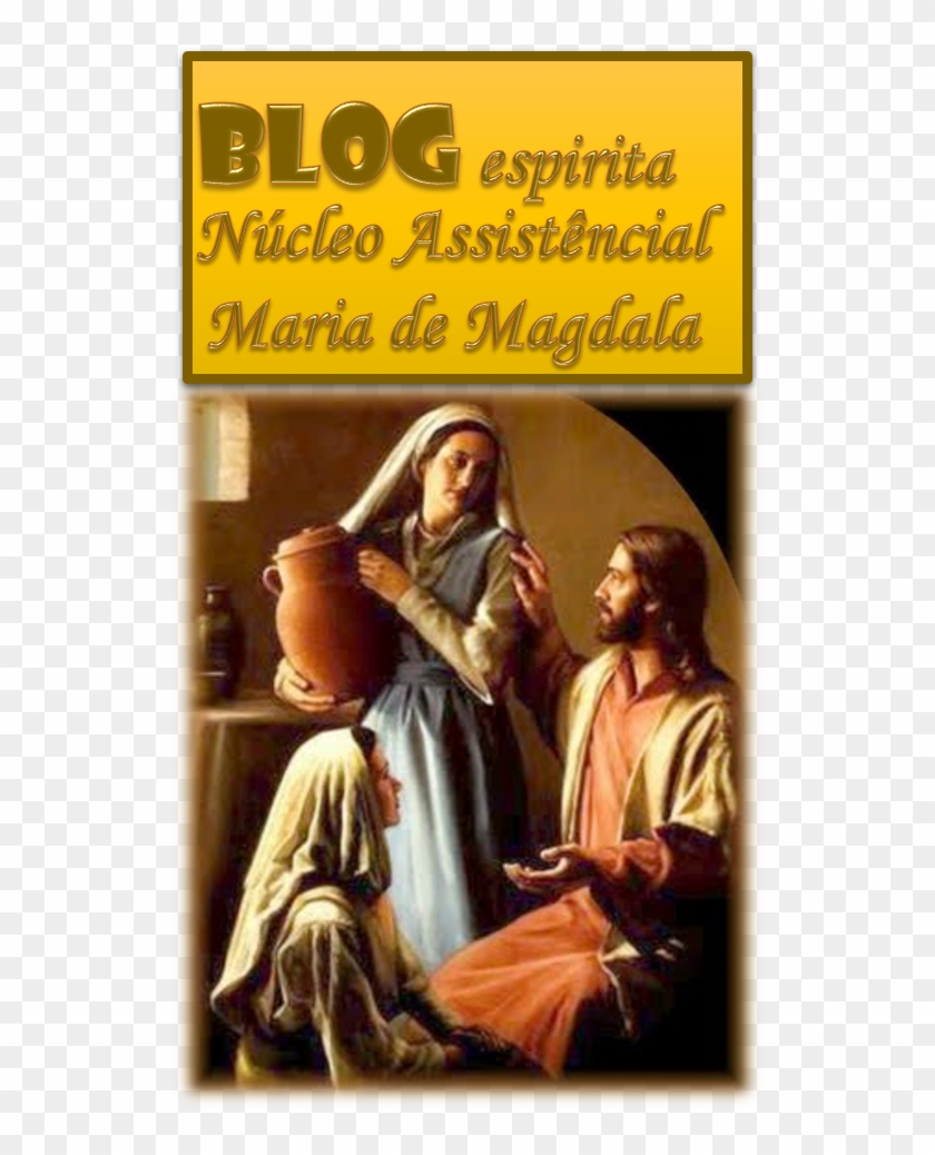 Pavini Nº - Jesus Mary And Martha Clipart #5110911