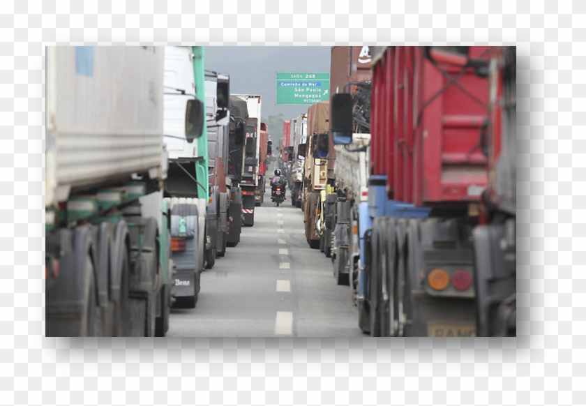 Veículos Pesados - Trailer Truck Clipart #5111011