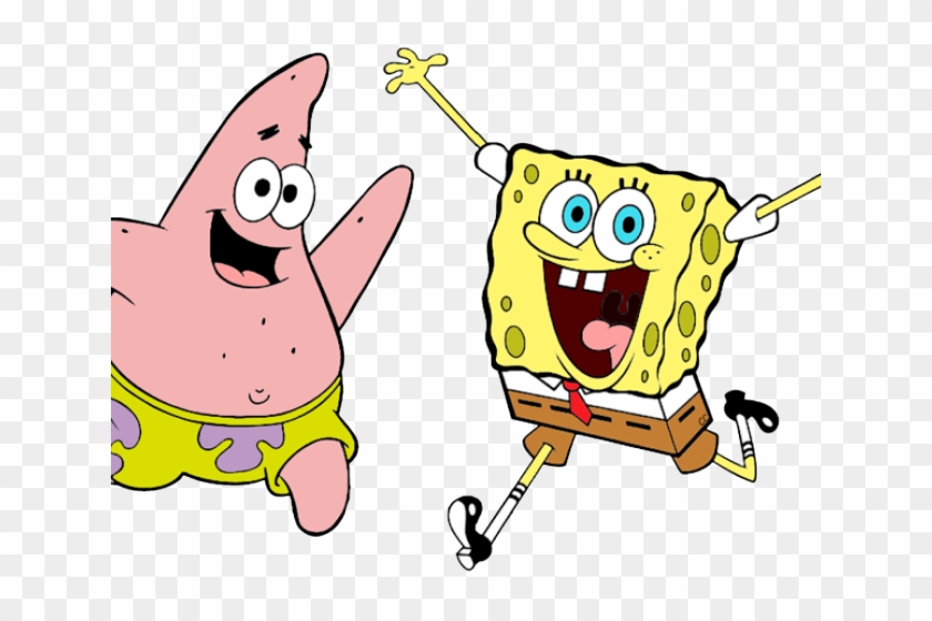 Spongebob Squarepants Cliparts - Spongebob And Patrick Png Transparent Png #5111057