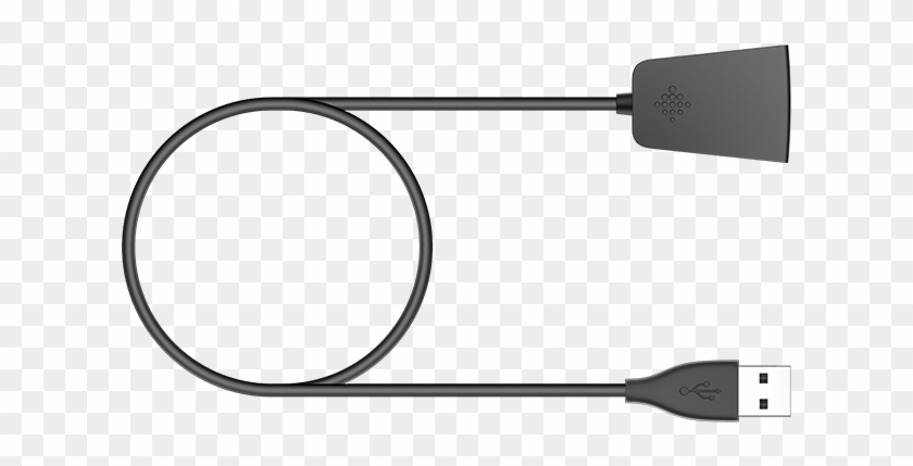 Charging Cable - Fitbit Charge 2 Charging Cable Clipart #5111210