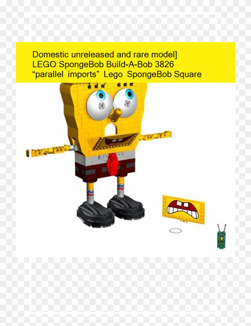 Domestic Unreleased And Rare Model] Lego Spongebob - Lego Spongebob Clipart