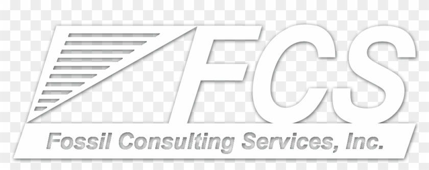 White Fcs Logo With Shadow - Poster Clipart