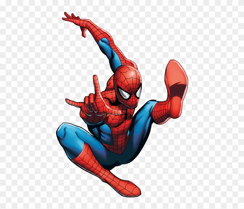 Image Result For Spiderman Poses - Comic Spider Man Poses Clipart