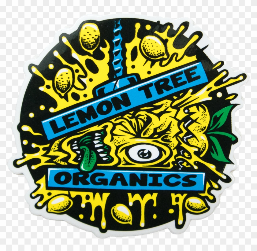 Lemon Tree Organics Sticker Clipart #5111924