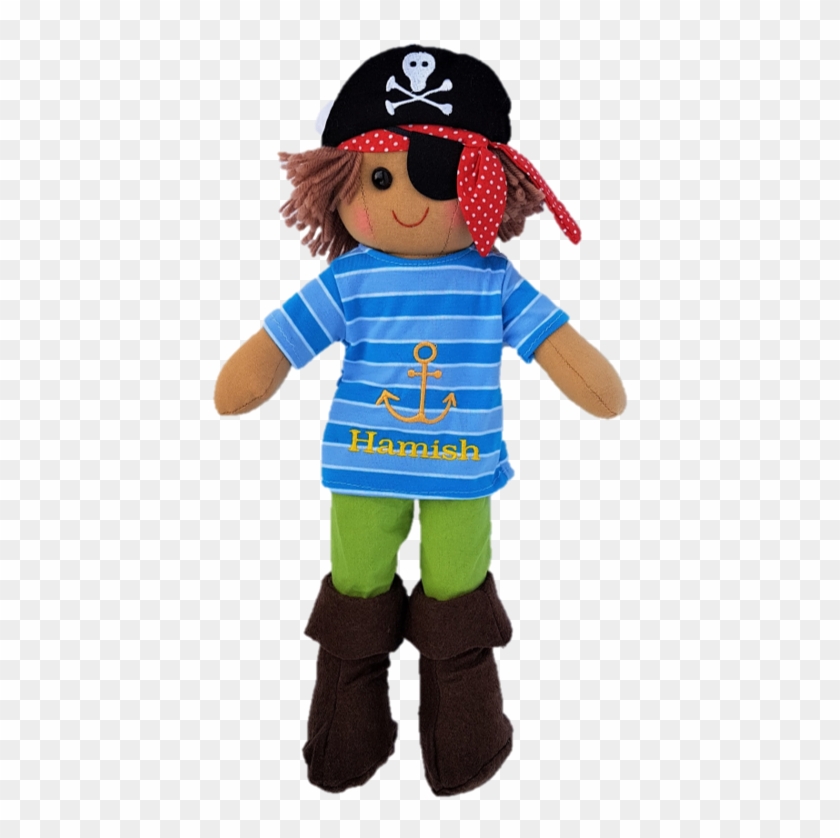 Personalised Pirate Ragdoll - Stuffed Toy Clipart #5112077
