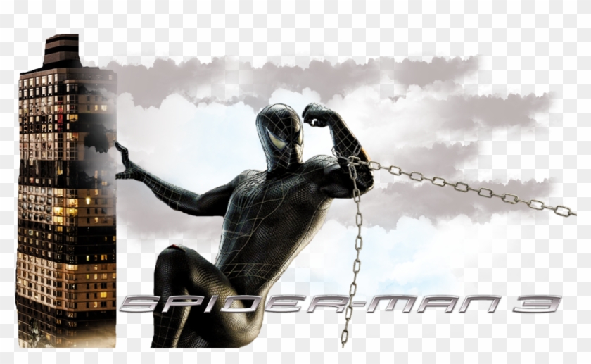 Spider-man 3 Image - Black Spiderman Clipart