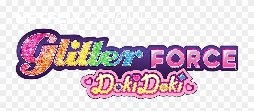 Glitter Force Doki Doki - Graphic Design Clipart