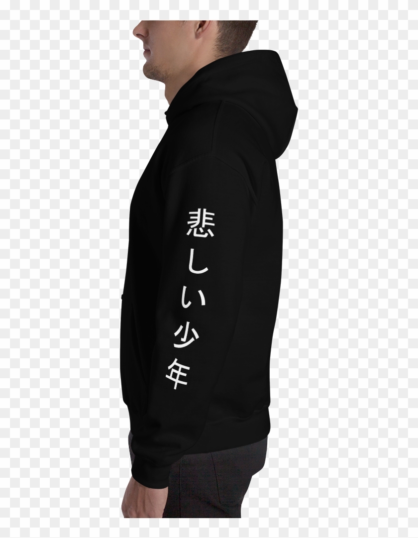 Sadboys Sleeve Hoodie - Sweatshirt Clipart
