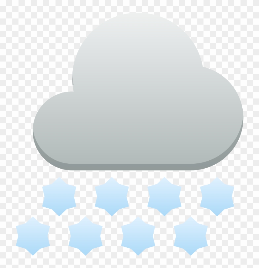 Breeze Weather Snow - Heart Clipart