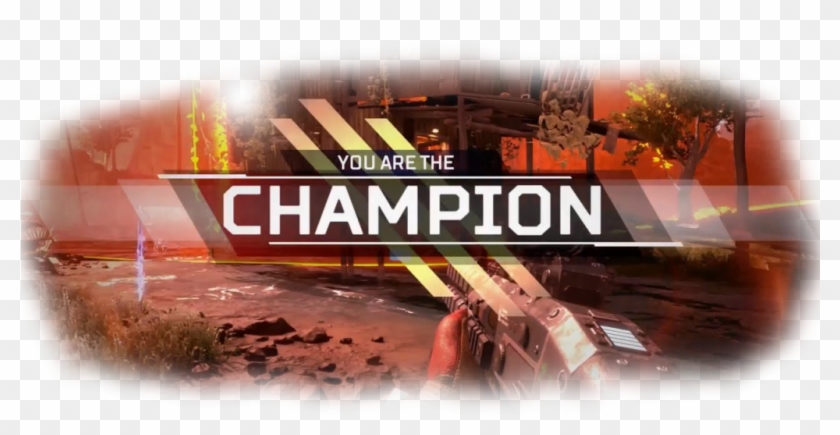 The Format Is Simple - You Are The Champion Apex Legends Clipart
