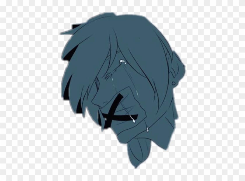 #screaming Crying Anime Girl - Cartoon Clipart