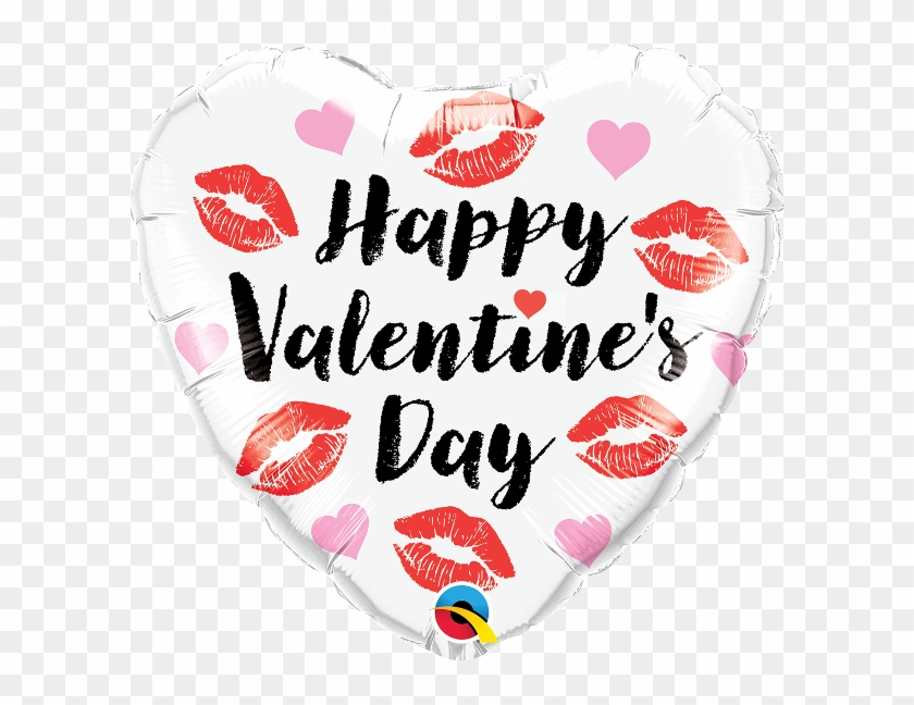 Valentine Kissy Lips Foil Balloon Item No - Balloon Clipart #5113578