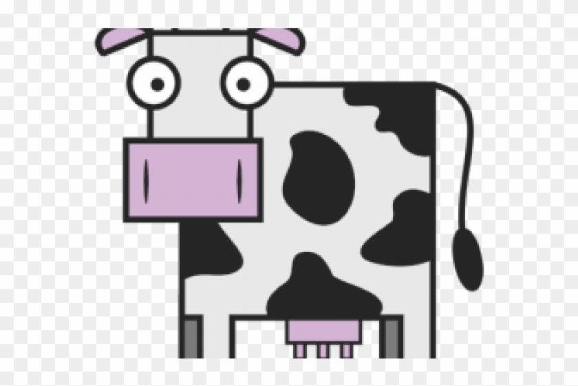 Geometric Cow Clipart