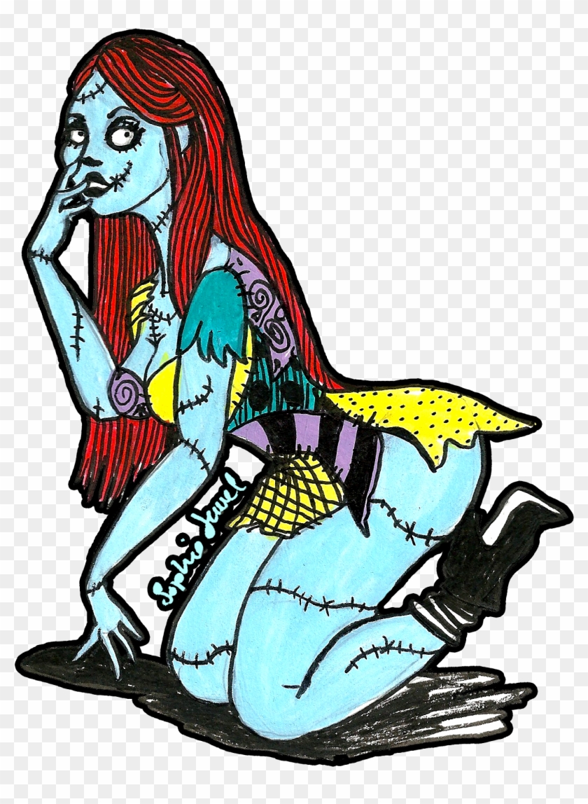 Ragdoll Pinup Sticker - Illustration Clipart #5114072