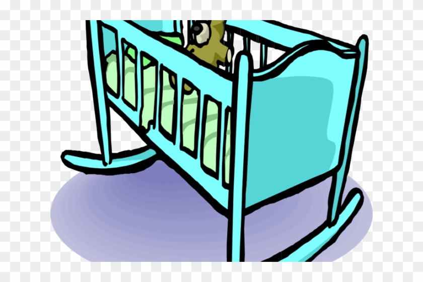 Cartoon Pictures Of Baby Stuff - Baby Cradle Clip Art - Png Download #5114490