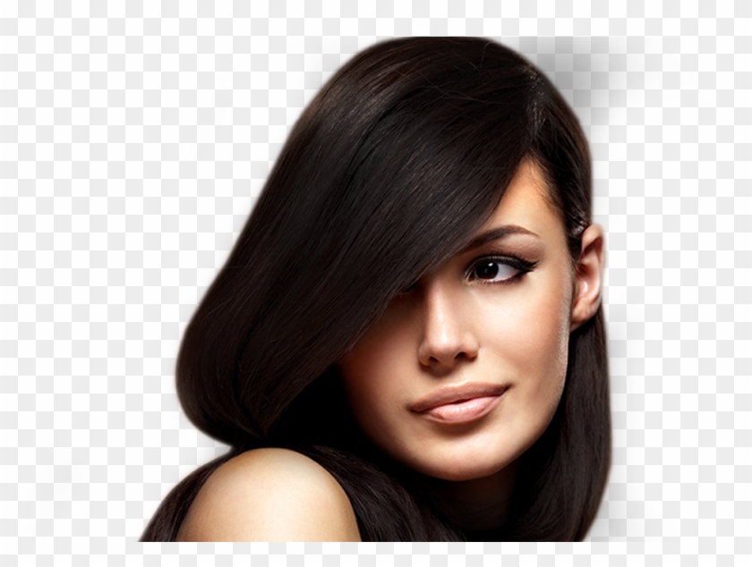 Natural Black Brown Hair Clipart