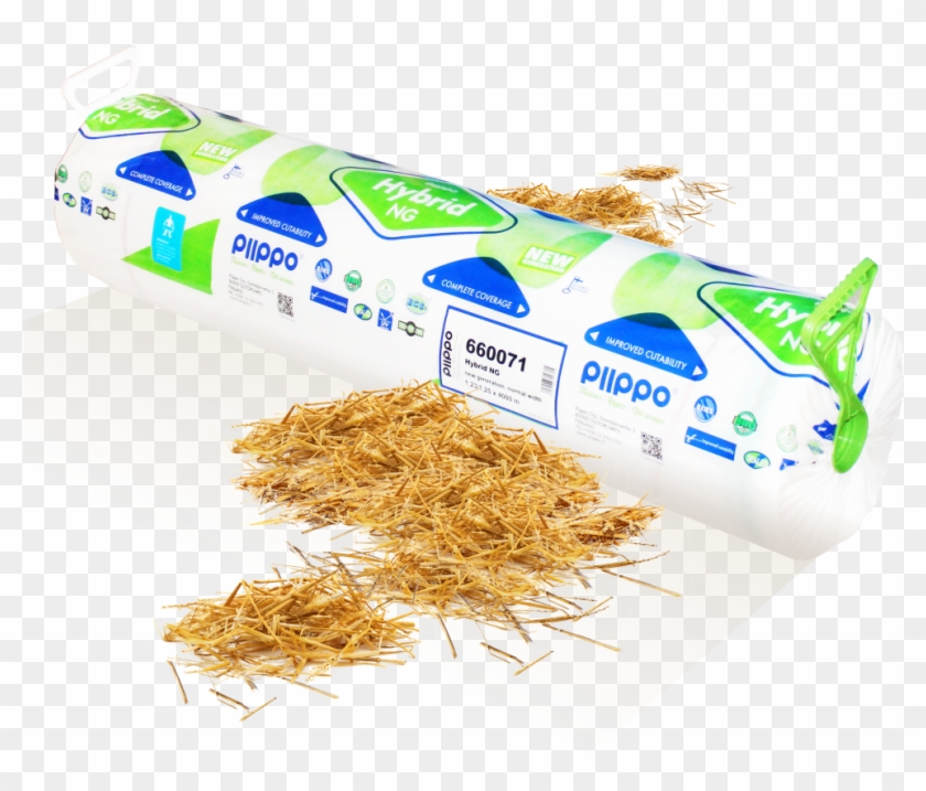 A Single Bale With Considerably Less Net Wrap Than - Milk Clipart