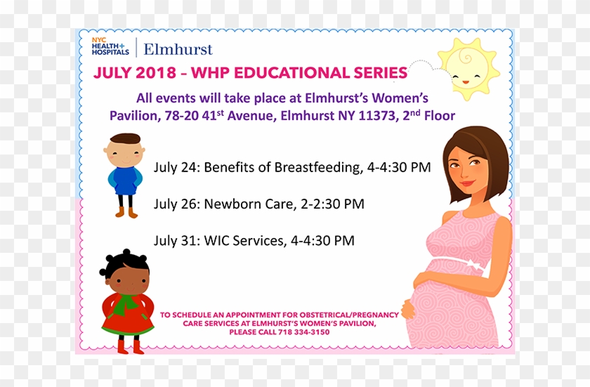 Women's Health Pavilion Educational Series July - Cartoon Clipart