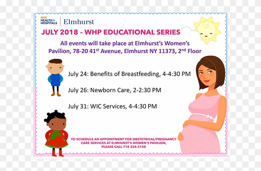Women's Health Pavilion Educational Series July - Cartoon Clipart #5115463